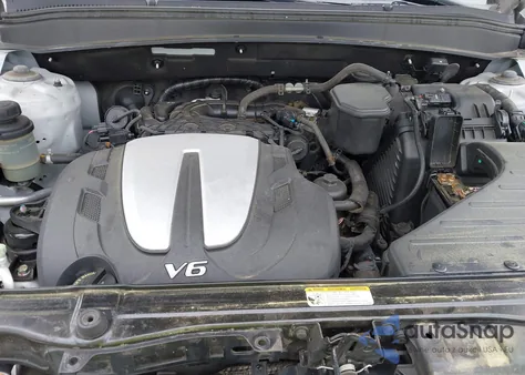 2011 Hyundai Santa Fe Limited V6 из США, поврежденный, VIN 5XYZK4AG0BG033677